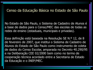 Apresentação do PowerPoint - Portal da Educação de Diadema