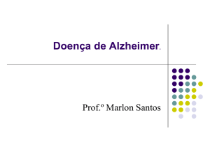 Doença de Alzheimer.