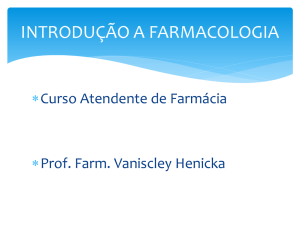 aula 4 FARMACOLOGIA