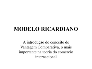 Modelo Ricardiano