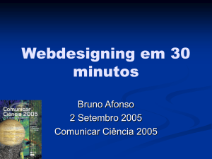 Webdesigning em 30 minutos