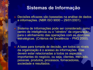 sistemas de informação
