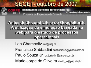 Apresentação em PPT