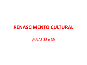 renascimento cultural
