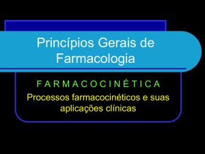 Princípios Gerais de Farmacologia