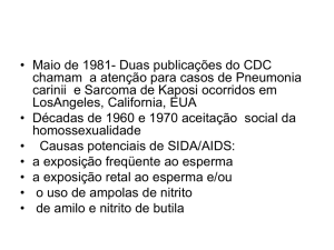 HIV – Primeira aula!