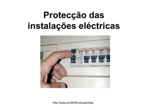 Protecção Instalações Eléctricas
