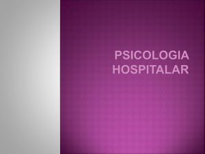 PSICOLOGIA HOSPITALAR