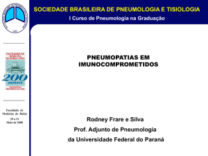 I Curso de Pneumologia na Graduação