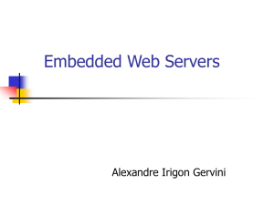 Embedded Web Servers - Inf