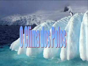 O Clima da Antárctida