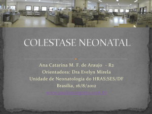colestase neonatal