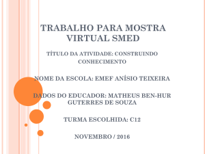 apresentação - Prefeitura de Porto Alegre