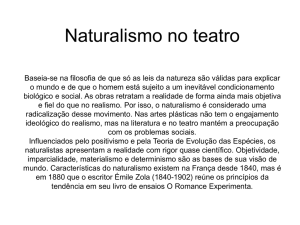 Naturalismo no teatro