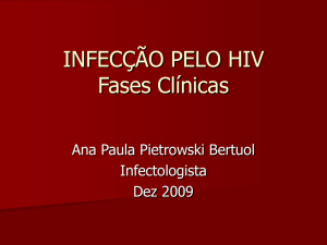 INFECÇÃO AGUDA PELO HIV