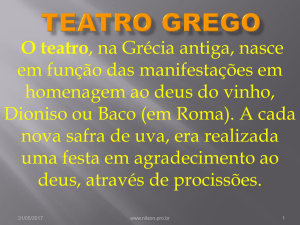 Teatro Grego - nilson.pro.br