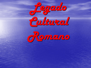 Legado cultural Romano