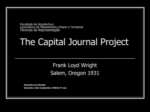 Capital Journal - Faculdade de Arquitectura