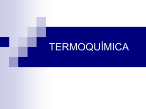 TERMOQUÍMICA