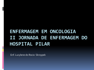 Enfermagem em Oncologia