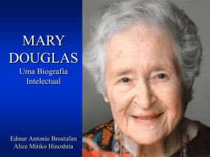 Mary Douglas - pet ciências sociais ufpr