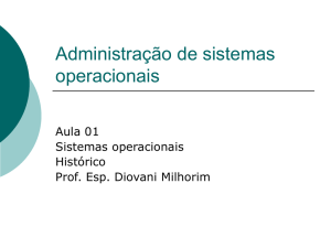 Aula 1 - Professor Diovani