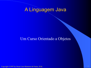 A Linguagem Java