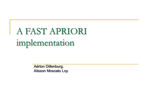 FastAprioriImplementation - Inf