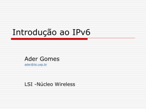 Introdução ao IPv6