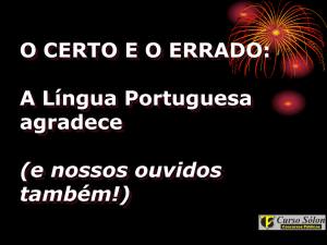 Certo/Errado: Curiosidades