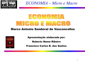 ECONOMIA Micro e Macro - Parte I modificado 2013