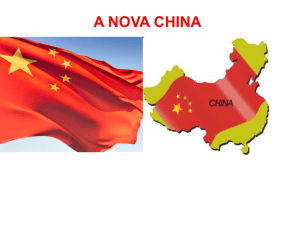 A NOVA CHINA