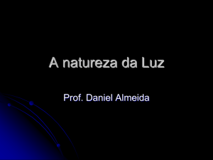 A natureza da Luz - Professor Daniel