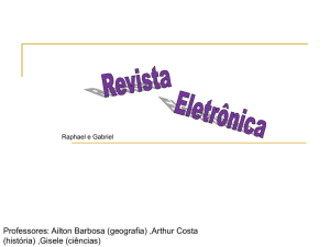 Slide 1 - Revista Eletronica Vulcanismo