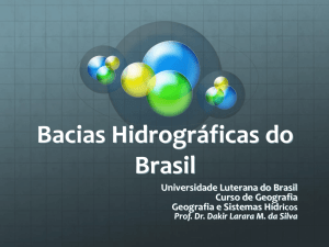 Bacias Hidrográficas do Brasil