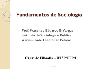 Apresentação do PowerPoint - Universidade Federal de Pelotas