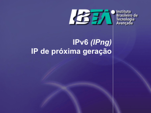 Endereçamento no IPv6