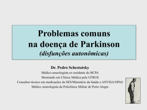 Problemas comuns na doença de Parkinson