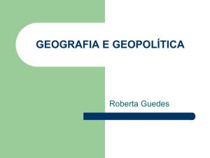 geografia e geopolítica