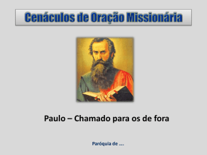 Diapositivo 1 - Missionários Combonianos