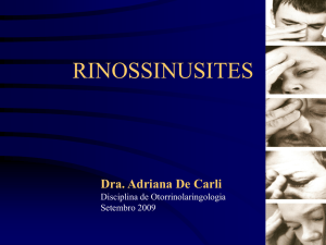 Rinossinusite Crônica