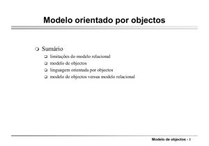 Modelo de objectos 1