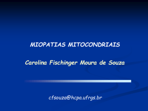 Miopatias mitocondriais