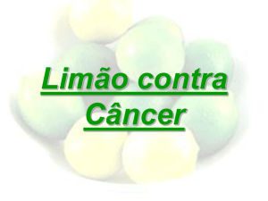 Limão contra Câncer - Minuto de Sabedoria