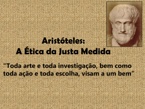Aristóteles de Estagira: A Ética