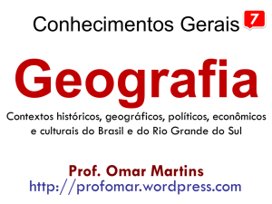 2. 7. Aula VII – Geografia - Blog do Prof. João Martins
