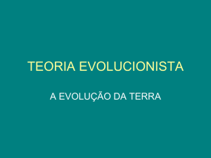 TEORIA EVOLUCIONISTA