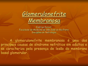 Glomerulonefrite Membranosa