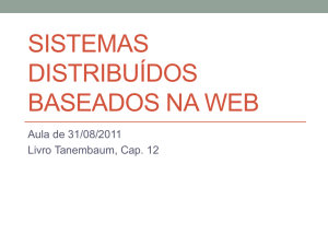 Aula 05: Sistemas Distribuídos Baseados na Web