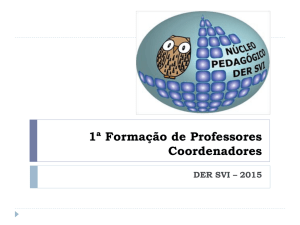 Slide 1 - Currículo e Práticas Pedagógicas